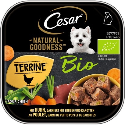 NATURAL GOODNESS™ Terrine Bio mit Huhn, Schale